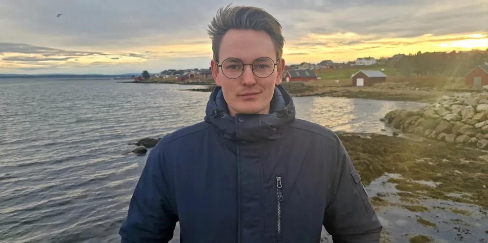 Falk D. Øveraas er samfunnskontakt hos torskeoppdretteren Ode.