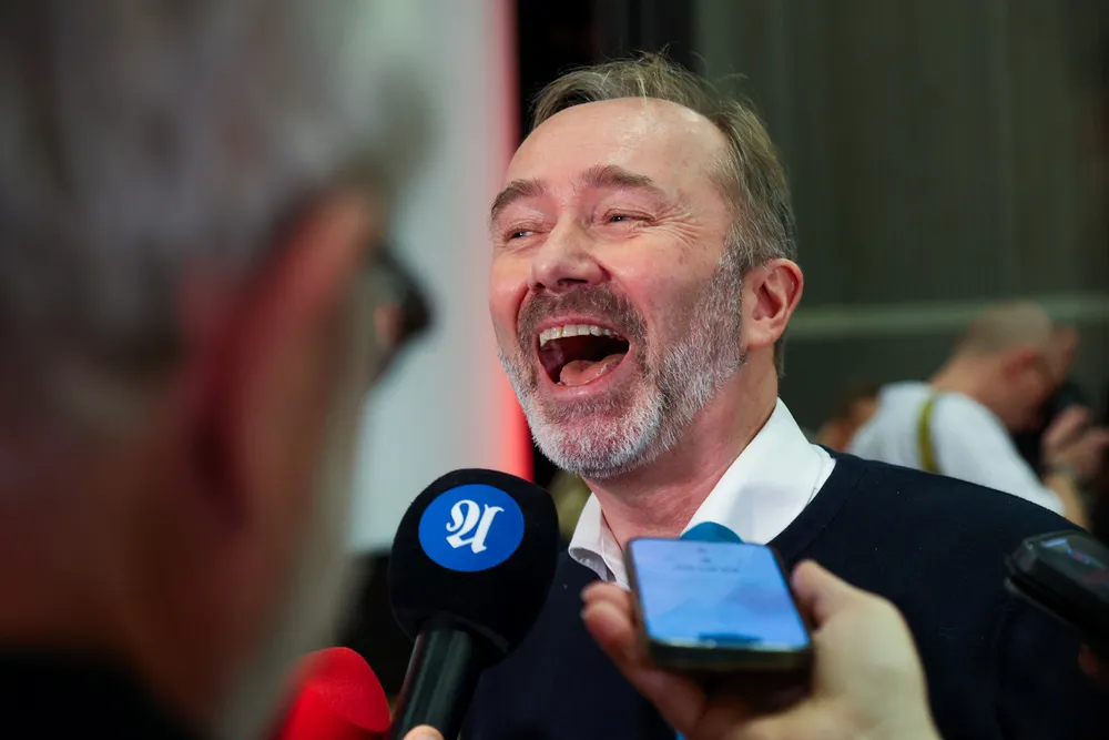 Trond Giske under nominasjonsmøte i Trøndelag Arbeiderparti