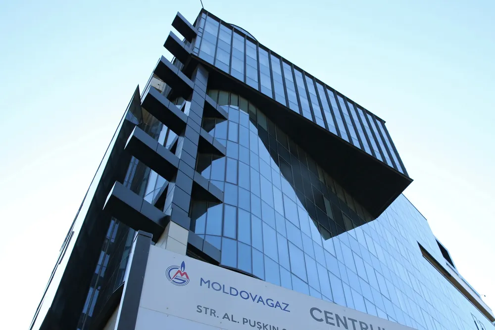 Distress call: the headquarters of Moldova gas importer and distributor Moldovagaz in the country’s capital of Chisinau