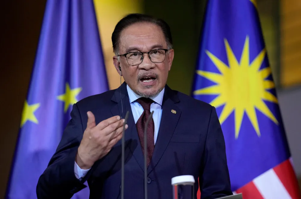 Malaysian Prime Minister Anwar Ibrahim