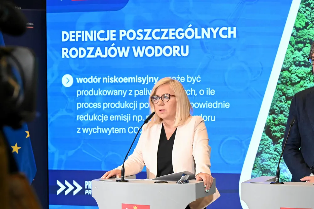 Polish climate minister Paulina Hennig-Kloska.