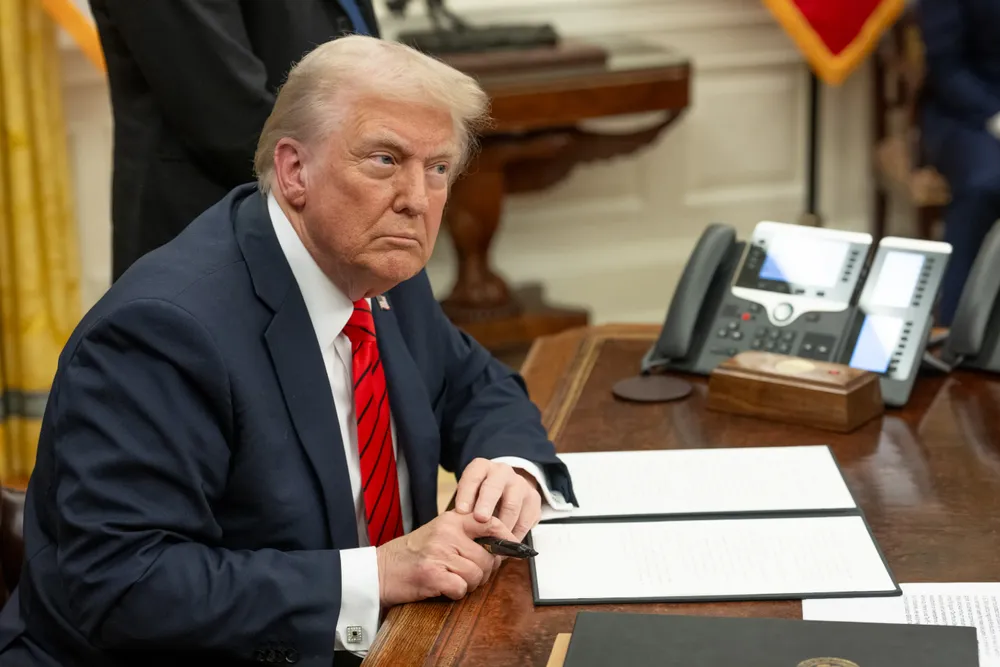 Donald Trump signed a blizzard of executive orders on his return to office in January.
