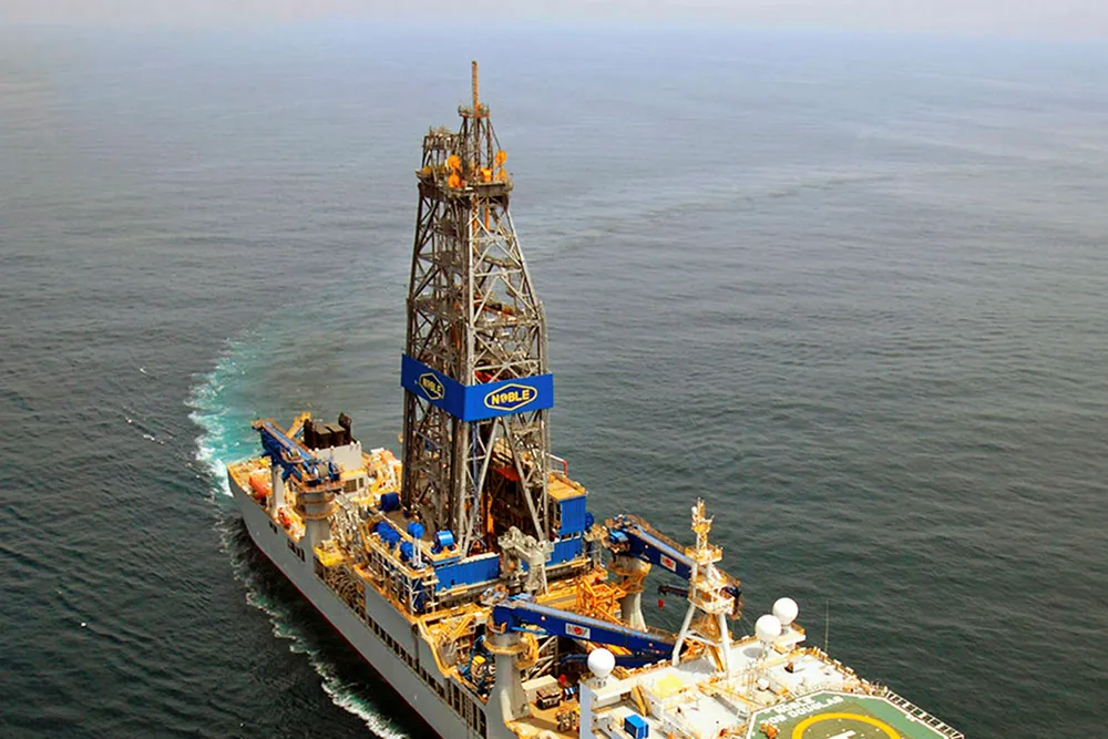 New tech: the drillship Noble Bob Douglas
