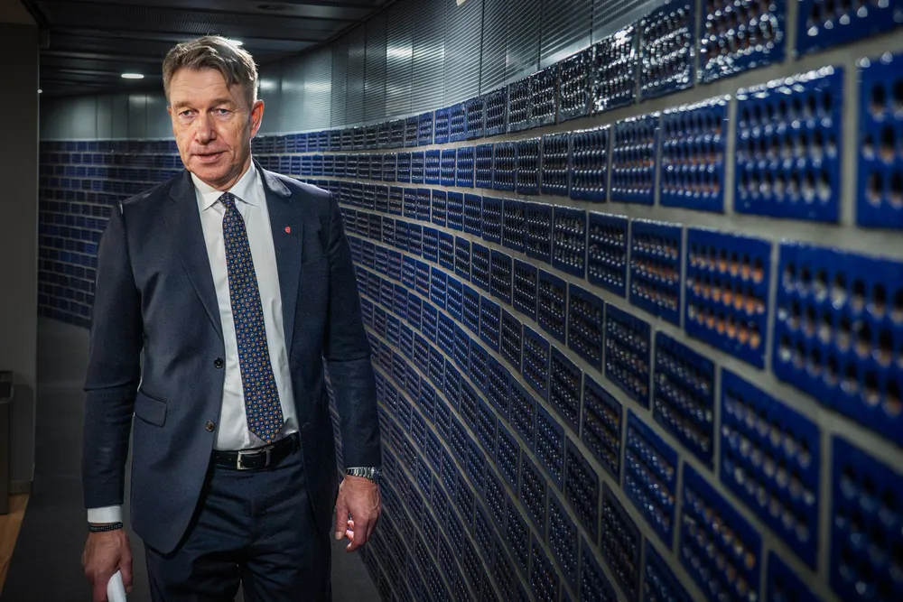 Norway's Energy Minister Terje Aasland