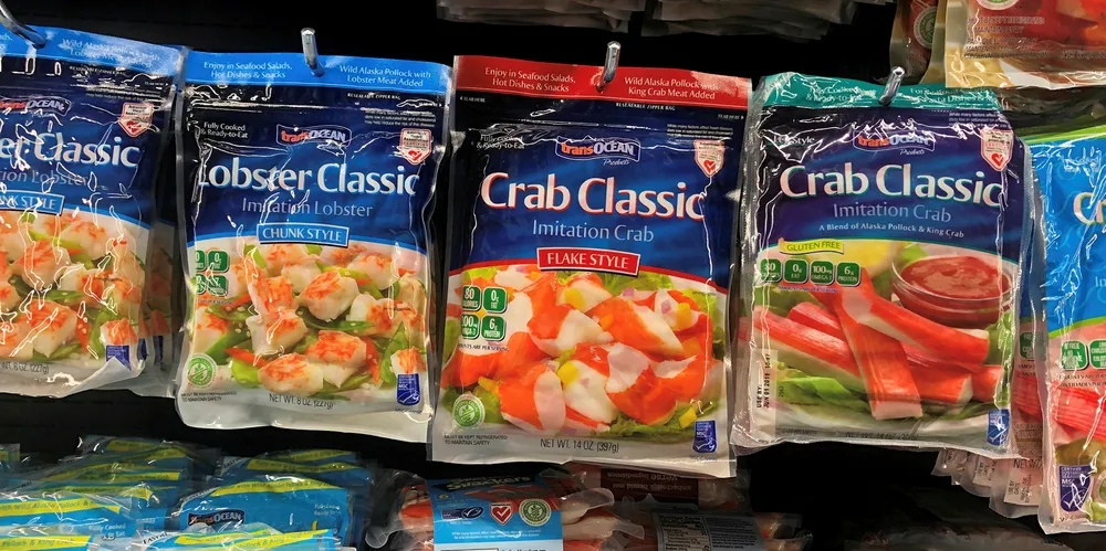 Overall packaged surimi seafood category sales are up 20 percent.