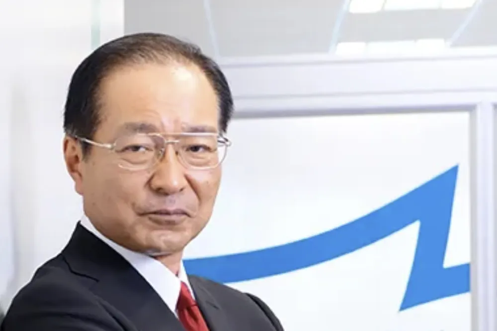 Nissui's outgoing CEO, Shingo Hamada.
