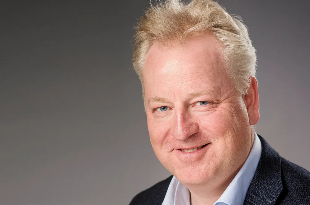 Administrerende direktør Lars Lühr Olsen ved Ulstein verft.