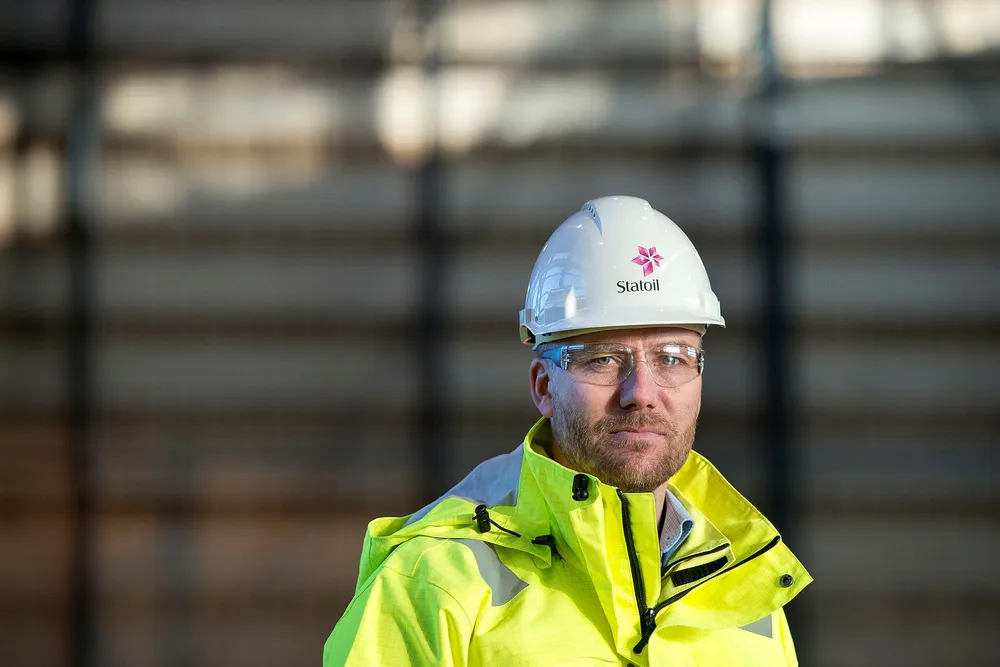– Johan Sverdrup-feltet er et prosjekt som er så viktig, ikke bare for Statoil og eierne, men for bransjen og Norge. Når det ble som det ble, var det helt fantastisk, sier Kjetel Digre, Statoils prosjektdirektør for utbyggingen. Foto: Carina Johansen