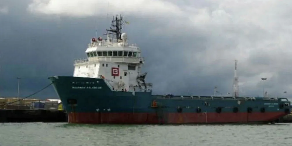 The Neptun Express, previously known as Bourbon Atlantide, which it is hoped will commence a contract in West Africa by the end of the year.