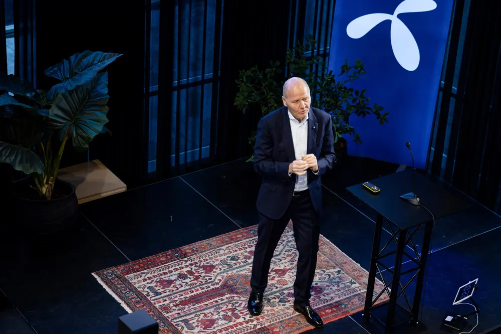 Telenors konsernsjef Sigve Brekke.