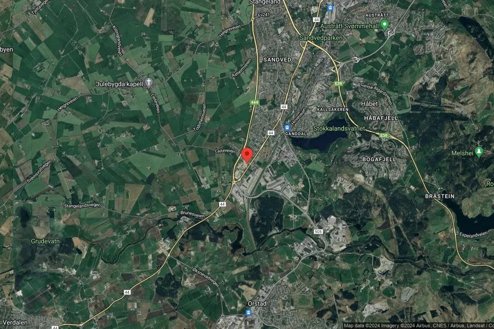 Området rundt Leitebrotet 9, Sandnes, Rogaland