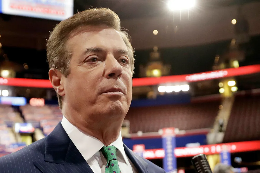 Trumps tidligere valgkampsjef Paul Manafort.