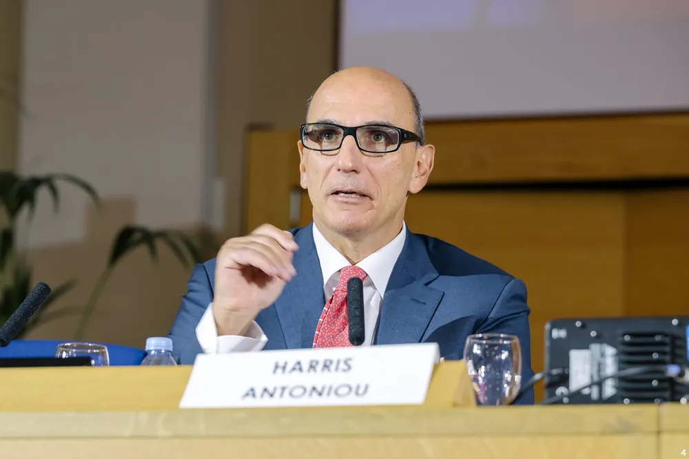 Harris Antoniou is CEO of Neptune Maritime Leasing.