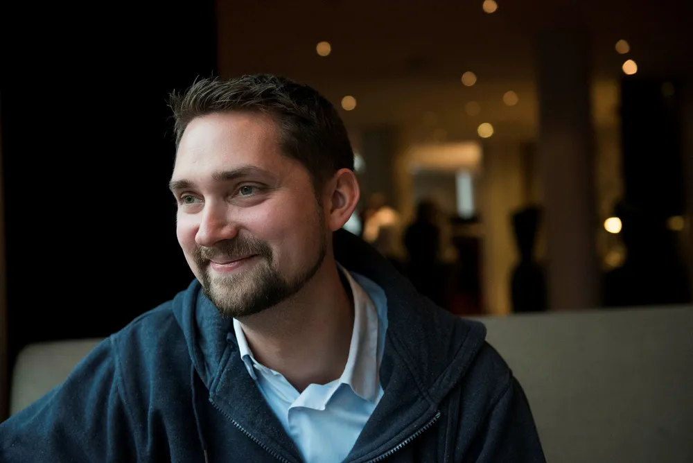 Kolonial.no-sjef Karl Munthe-Kaas ligger ikke våken og gruer for at Amazon skal innta matvaremarkedet i Norge. Foto: Per Ståle Bugjerde