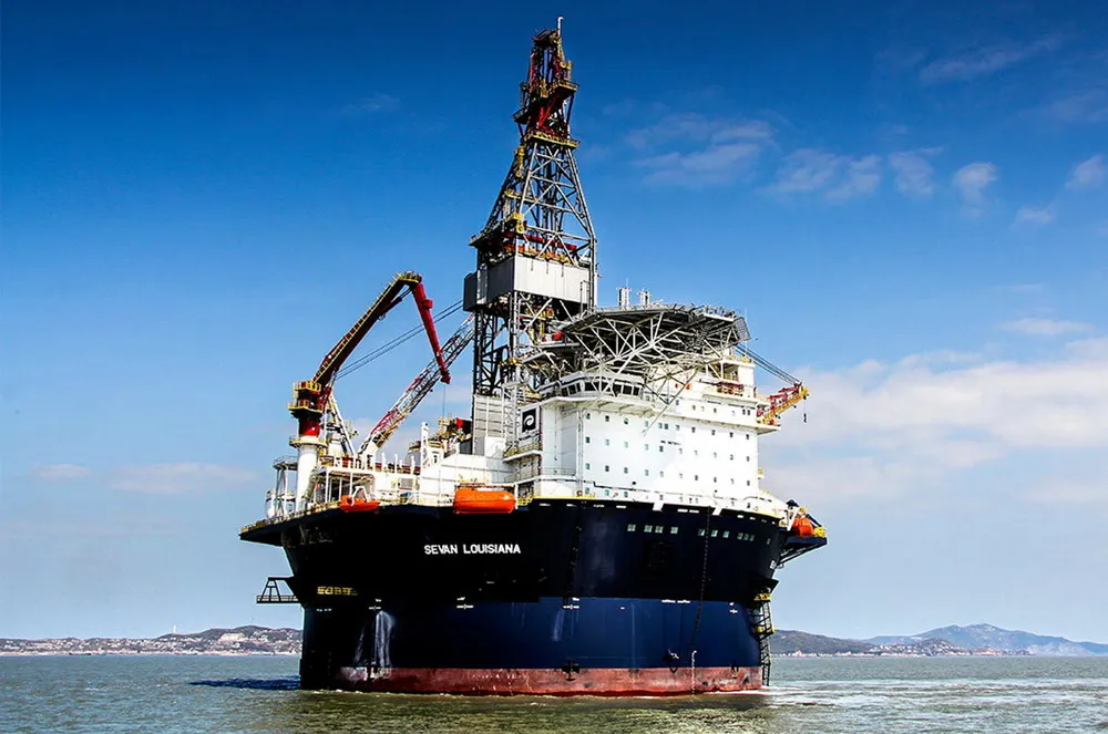 Seadrill's circular drilling unit Sevan Louisiana
