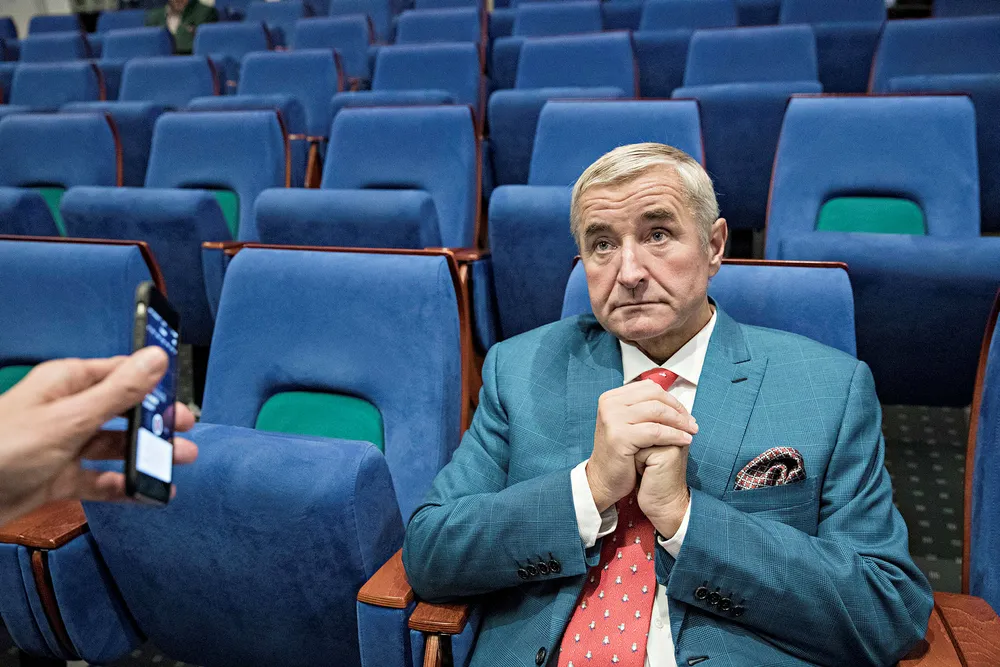 – Så vidt jeg skjønner er disse prosessene på skinner, men det er uavklart hvor lang tid det vil ta å fullbyrde dem, svarer Sveaas på DNs spørsmål om konkursprosessen. Foto: Aleksander Nordahl