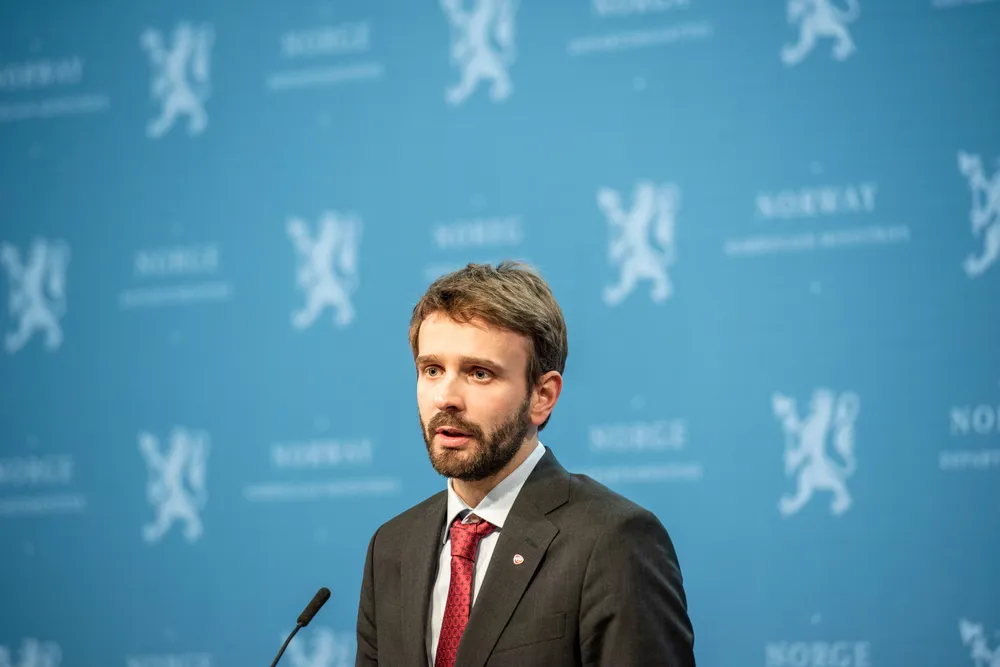 Næringsminister Jan Christian Vestre.
