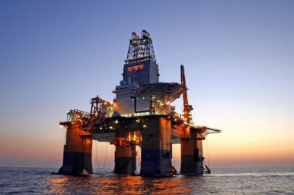 Drilling facility: the Deepsea Atlantic is owned by Odfjell Drilling