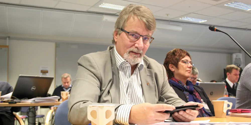 Knut Werner Hansen, kystboer og kystfisker i nord og medlem i Norges Fiskarlag.