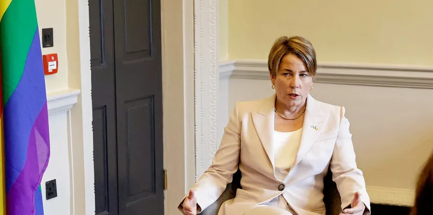 . Massachusetts governor Maura Healey.