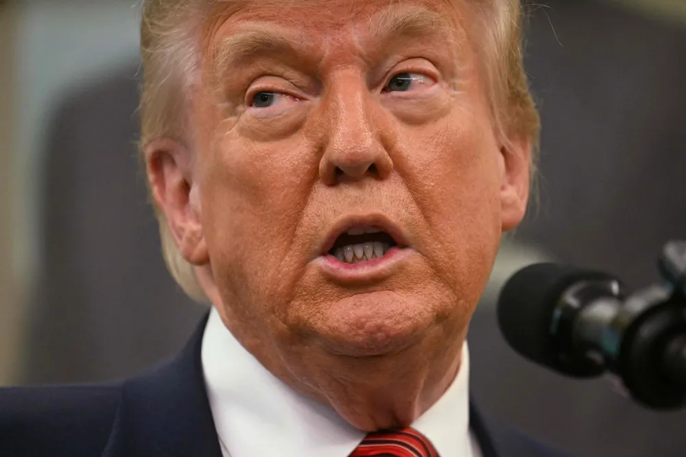 USAs President Donald Trump.