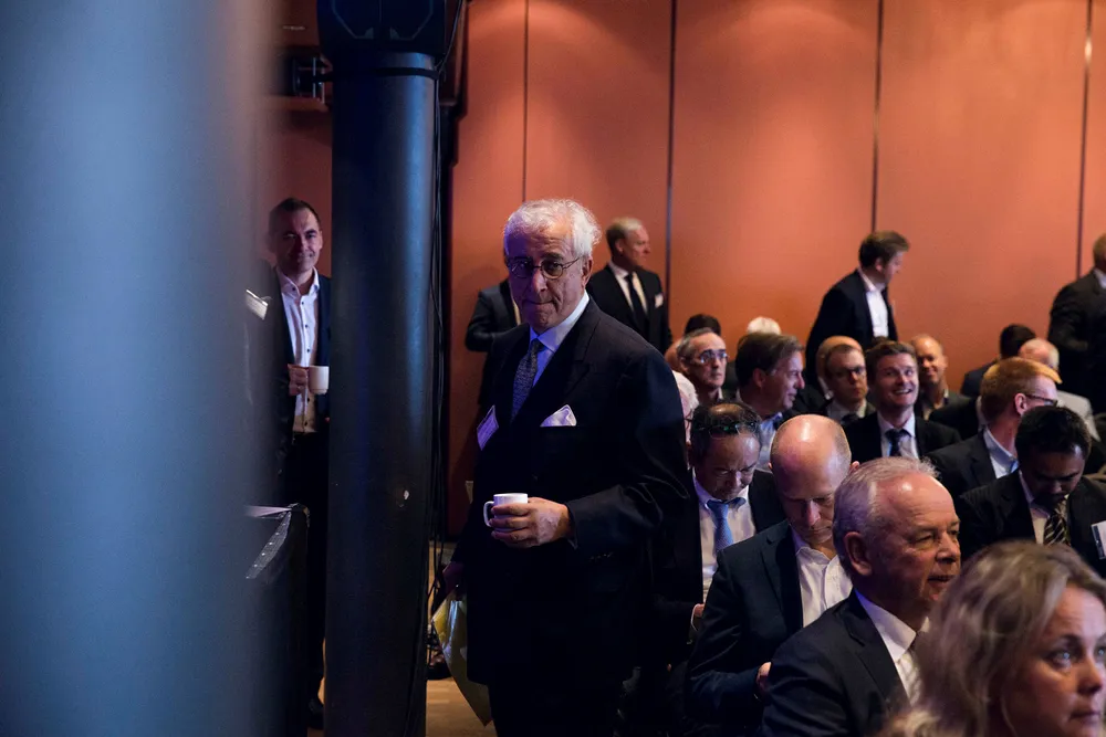 Styreformann og største eier i DNO, Bijan Mossavar-Rahmani. DNO har nå lagt inn et bud på alle de resterende aksjene i Faroe Petroleum.