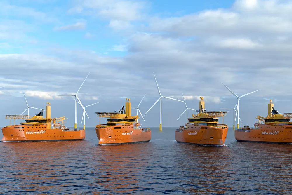 Edda Wind har flere fartøy under bygging.