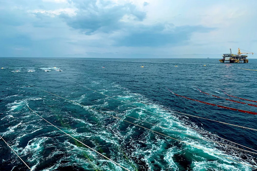 Data gathering: seismic operations in the vicinity of the Oveng-Okume complex in Equatorial Guinea