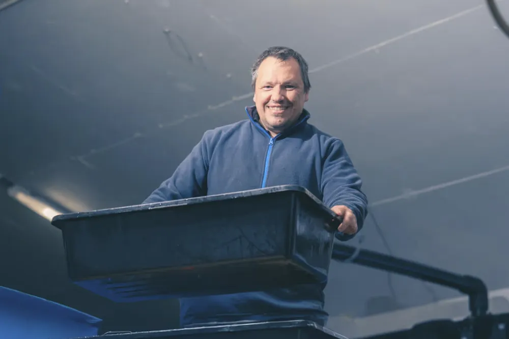 Thomas Langhelle, head of Amar Seafoods' Scottish operations.