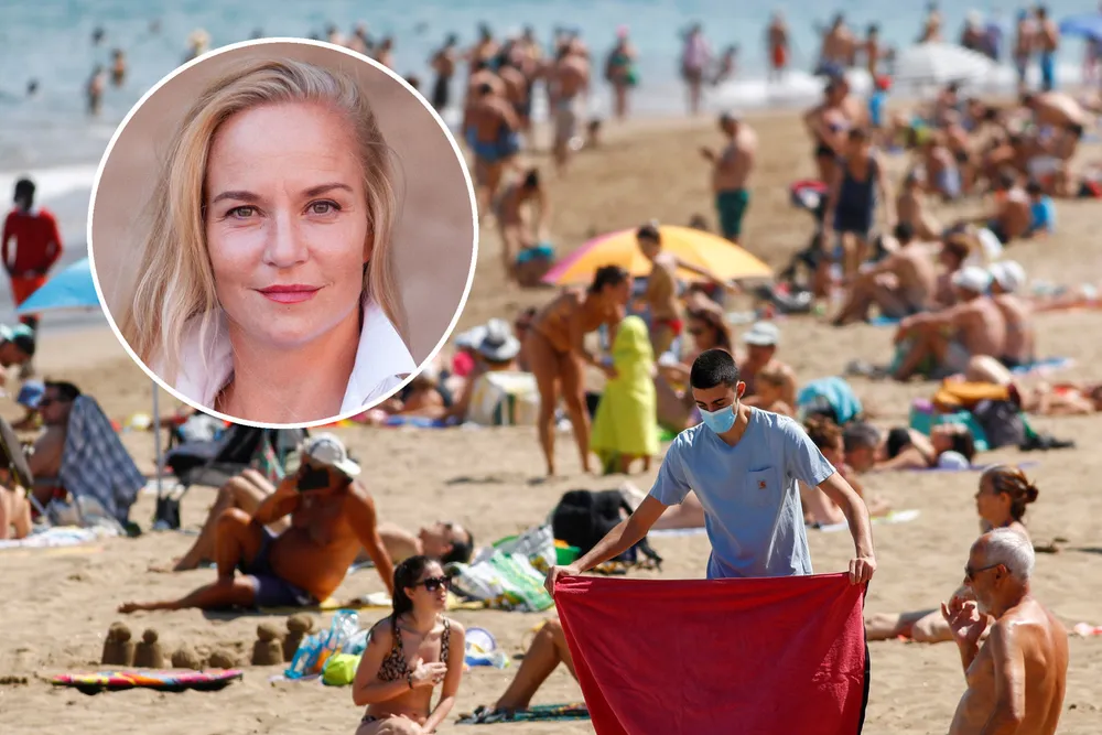 - Vi ser at karantene ved hjemreise har en effekt på om folk reiser eller ikke. Samtidig ser vi at avgangene våre selger ganske greit. Folk vil reise, sier kommunikasjonssjef Nora Aspengren. Bildet er fra Kanariøyene i Spania, juni 2021.