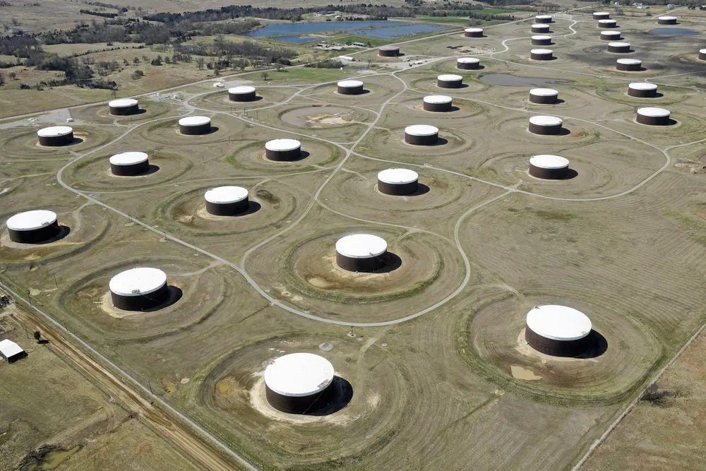 Output decline: crude oil output declined due to pandemic pressure on demand