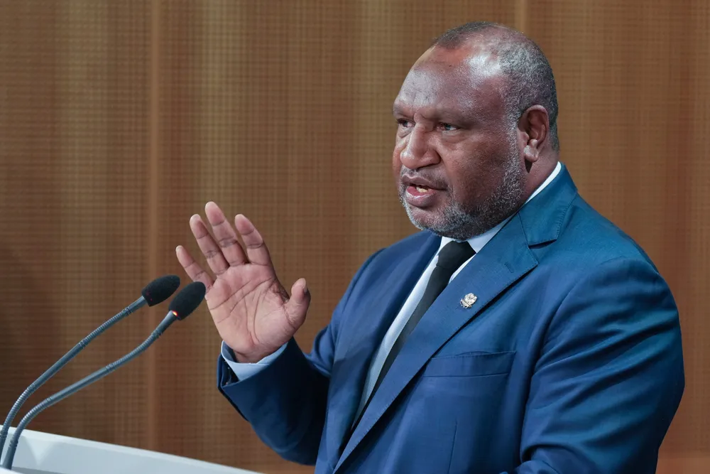 Papua New Guinea's Prime Minister James Marape.