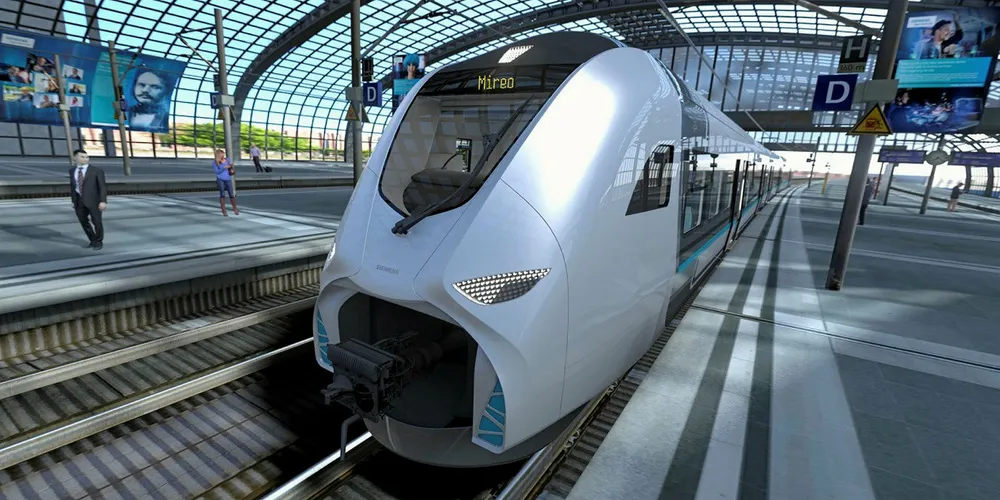Siemens Mireo that from late 2021 on will also exist as hydrogen-powered train
