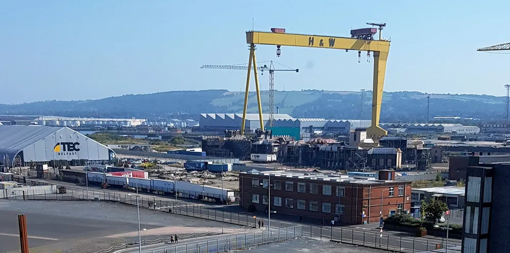 Harland & Wolff in Belfast.