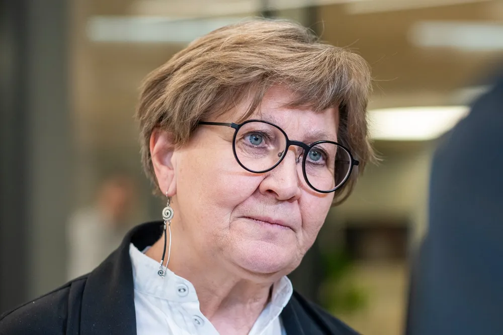 Leder i LO Kommune og Fagforbundet, Mette Nord.