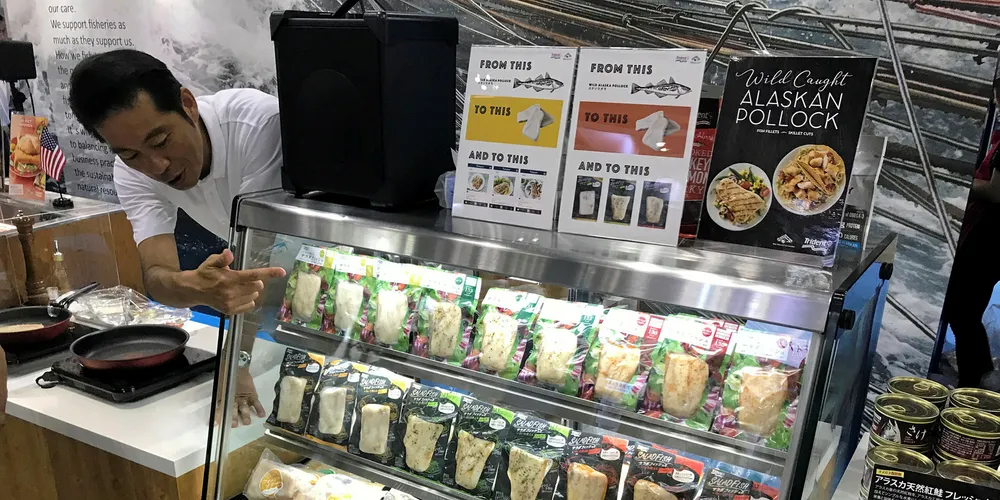 Trident Seafood Japan's new Alaska Pollock range.