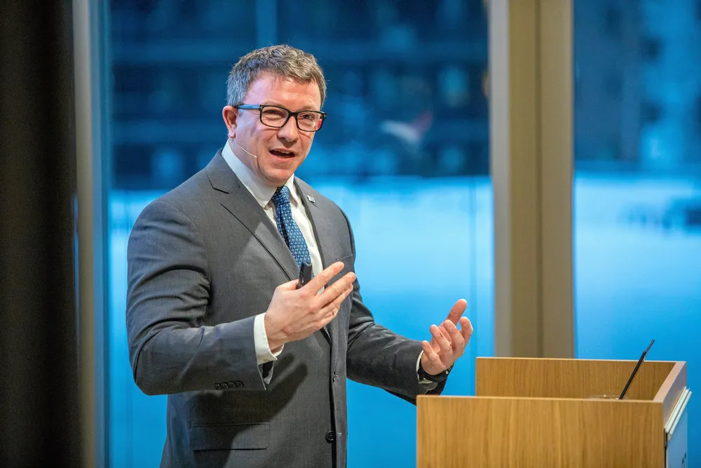 Pure play oil and gas: Aker BP chief executive Karl Johnny Hersvik