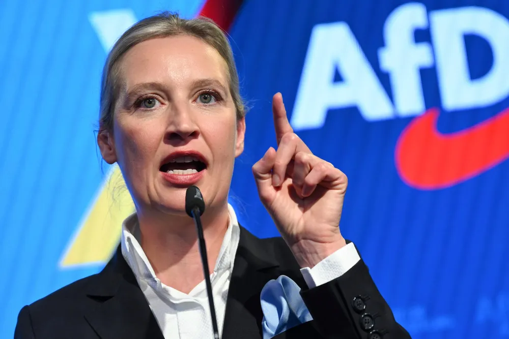 Sikkerhetstjenesten mener AfD og partileder Alice Weidel er ekstremister. Tysklands makt politikere nøler med å gjøre henne til martyr.