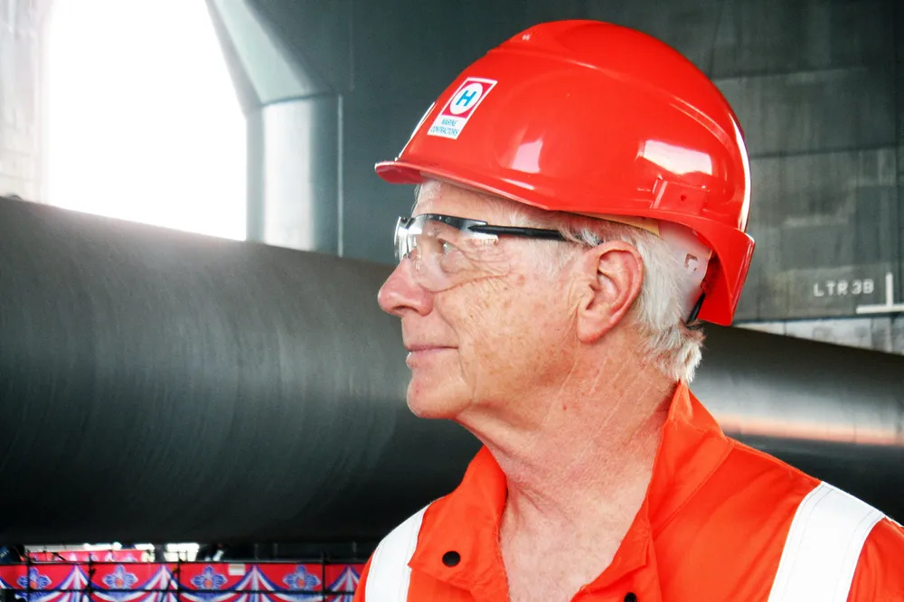 Upgrade: Heerema Marine Contractors founder and chairman Pieter Heerema.