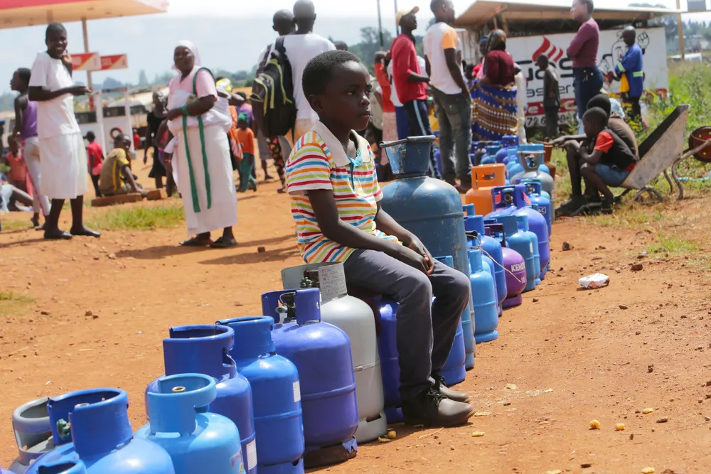 Fossil fuel: Kerosene is vital cooking field for people in Harare, Zimbabwe as well as the rest of Africa.