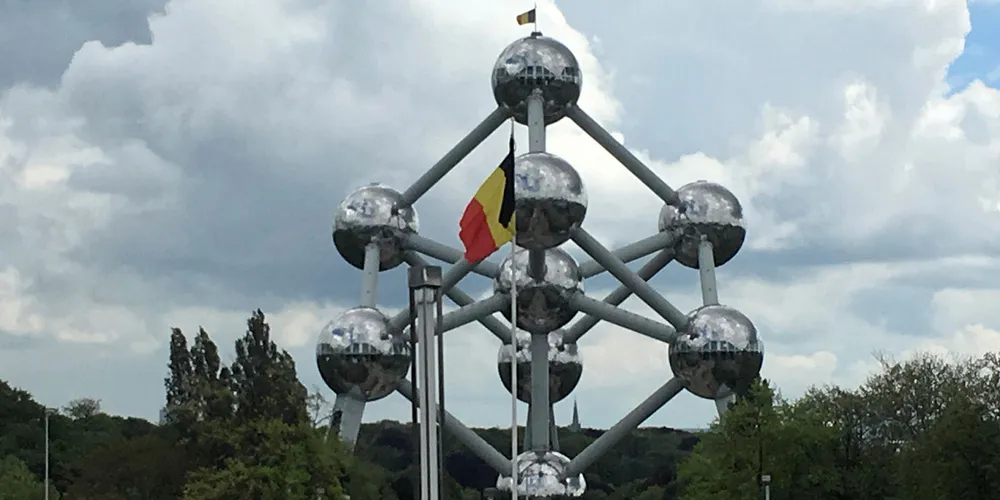 The Atomium looms large at the Brussels Seafood Expo Global 2019 SEG.
