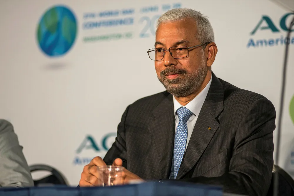 Canal update: Manuel Bentinez, deputy administrator at Panama Canal authority, offers update on LNG transits following expansion