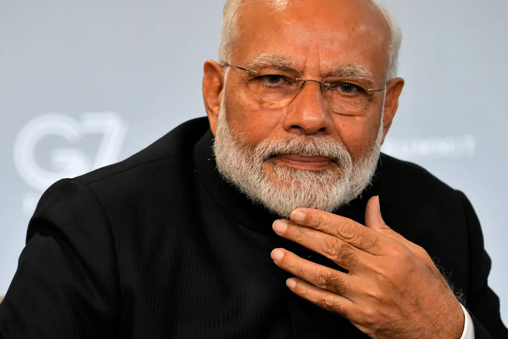 Deep-water developments: Indian Prime Minister Narendra Modi.