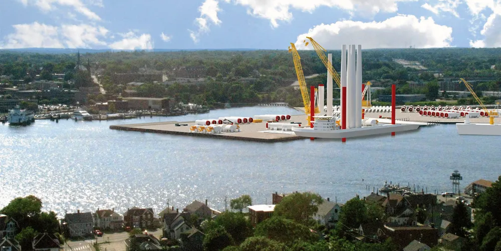 US feds greenlight CT State Pier. Artists rendering of the redeveloped State Pier in New London, CT.