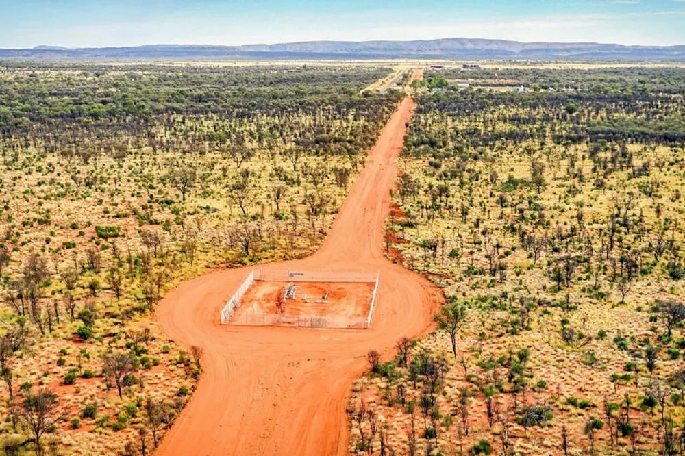 Tough territory: the Amadeus basin, 120 kilometres west of Alice Springs.