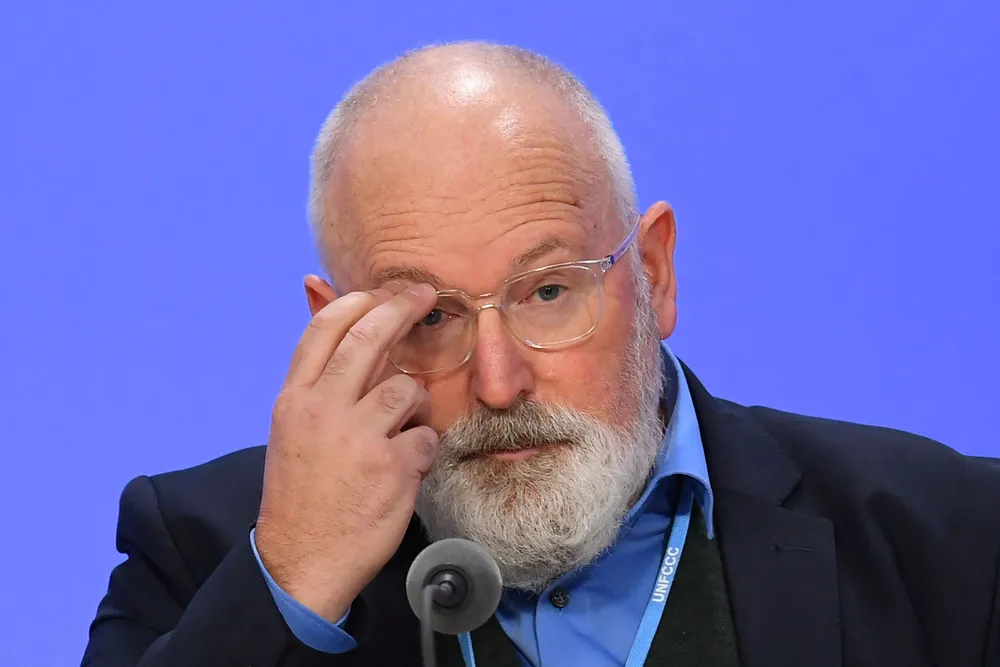 Decisions: European Commission Vice President Frans Timmermans