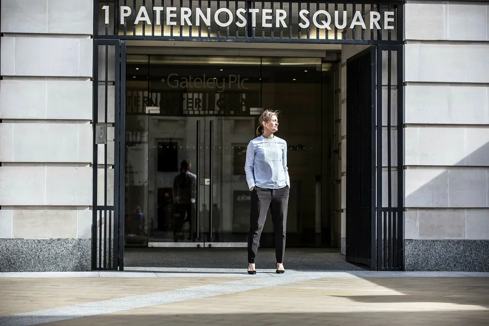 Siv Juvik Tveitnes er direktør for Schibsteds nyhetsmedier. Torsdag presenterte hun forretningsmodellen under en kapitalmarkedsdag på London Stock Exchange.