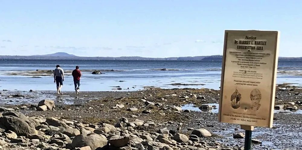 Landowners in Maine have created a conservation easement named the Harriet L. Hartley Conservation Area