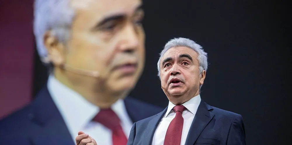 Fatih Birol, head of the International Energy Agency (IEA).