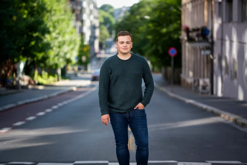 Studentleder Andreas Trohjell er kritisk til at studentene skilles ut som en enkeltgruppe.